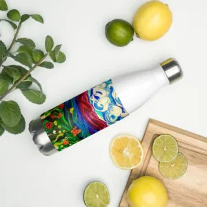 Stainless steel water bottle