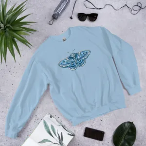 Muted Moth Unisex Sweatshirt