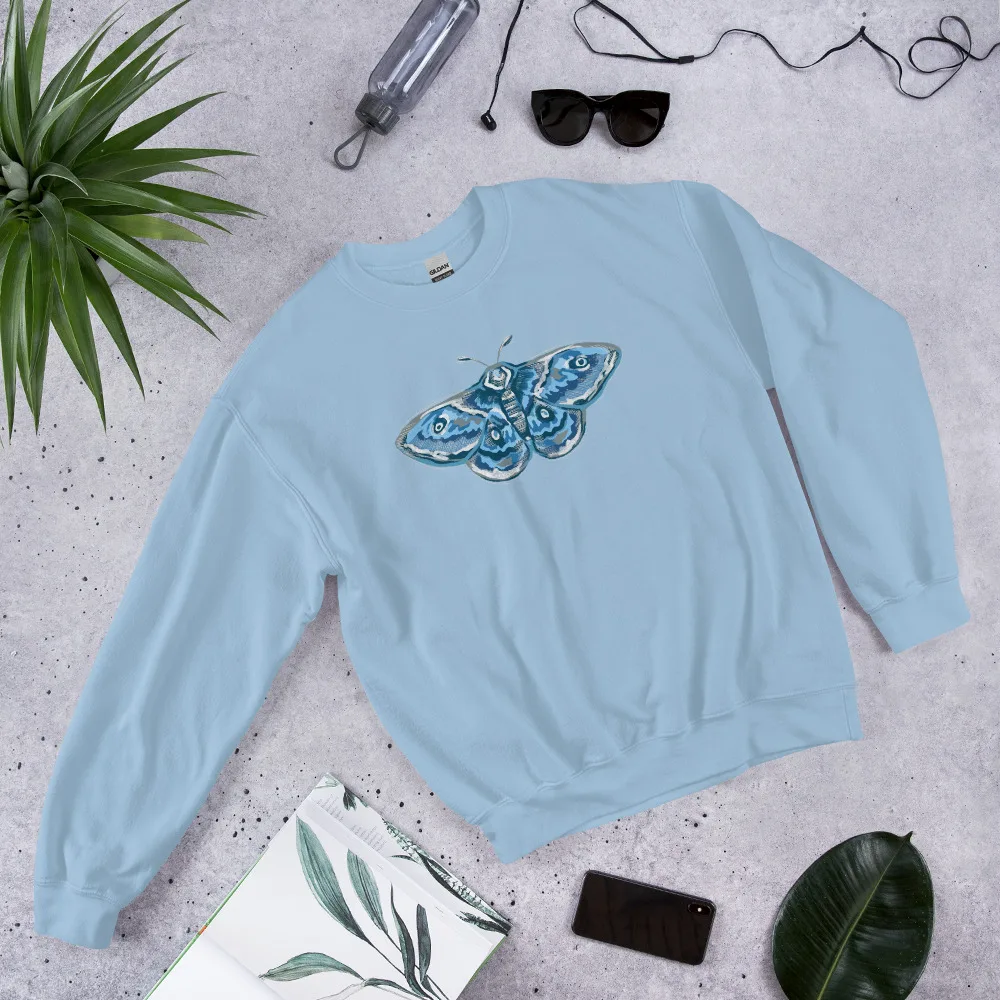 Muted Moth Unisex Sweatshirt