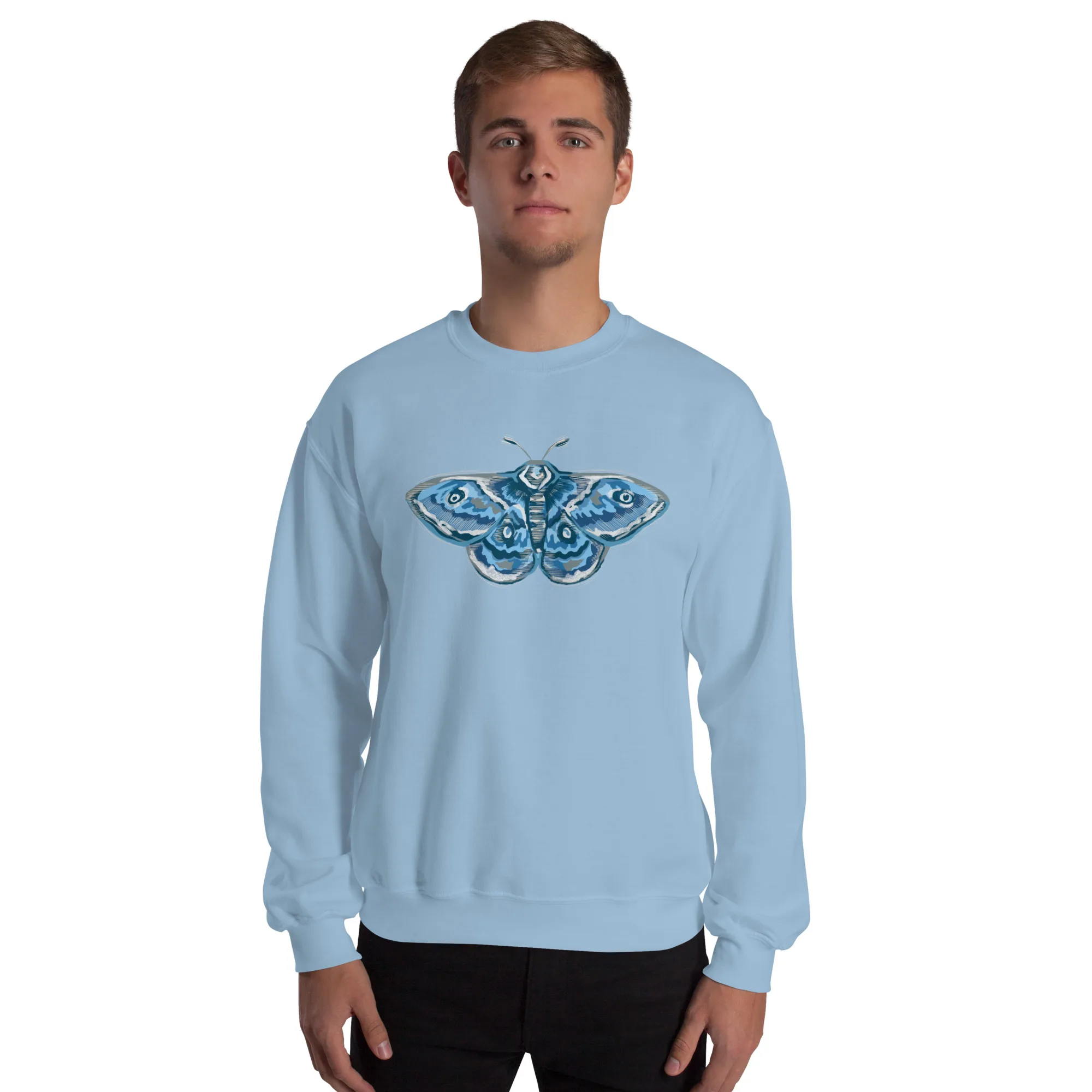 Muted Moth Unisex Sweatshirt - Image 6