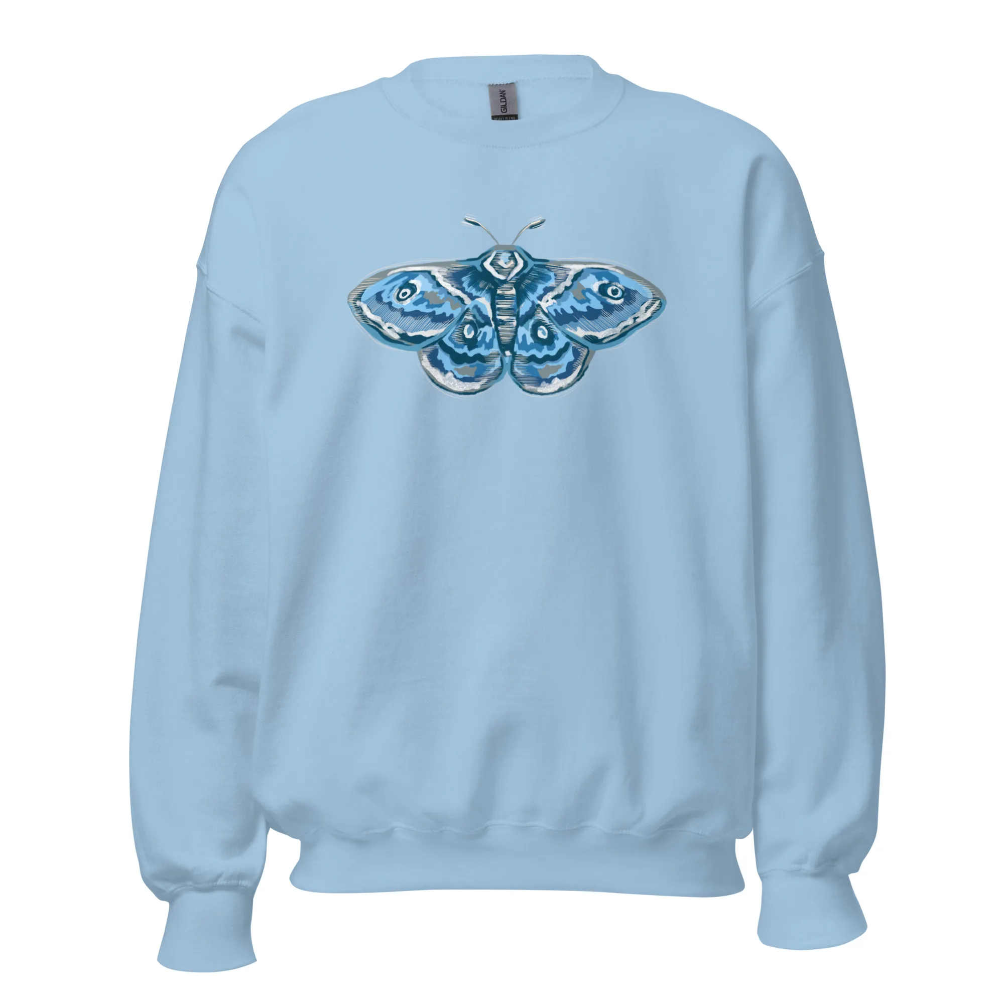 Muted Moth Unisex Sweatshirt - Image 2