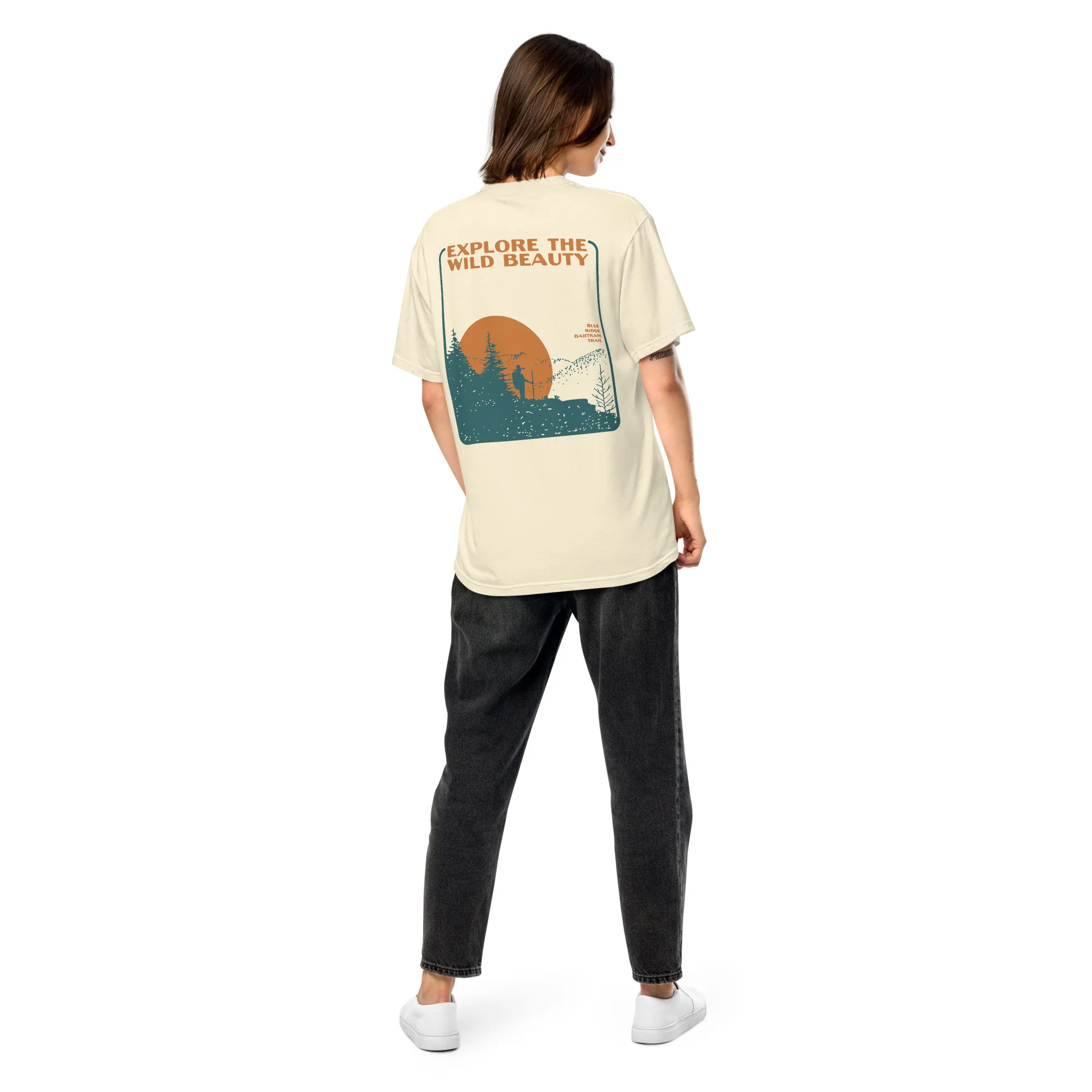 Wild Beauty heavyweight t-shirt - Image 7