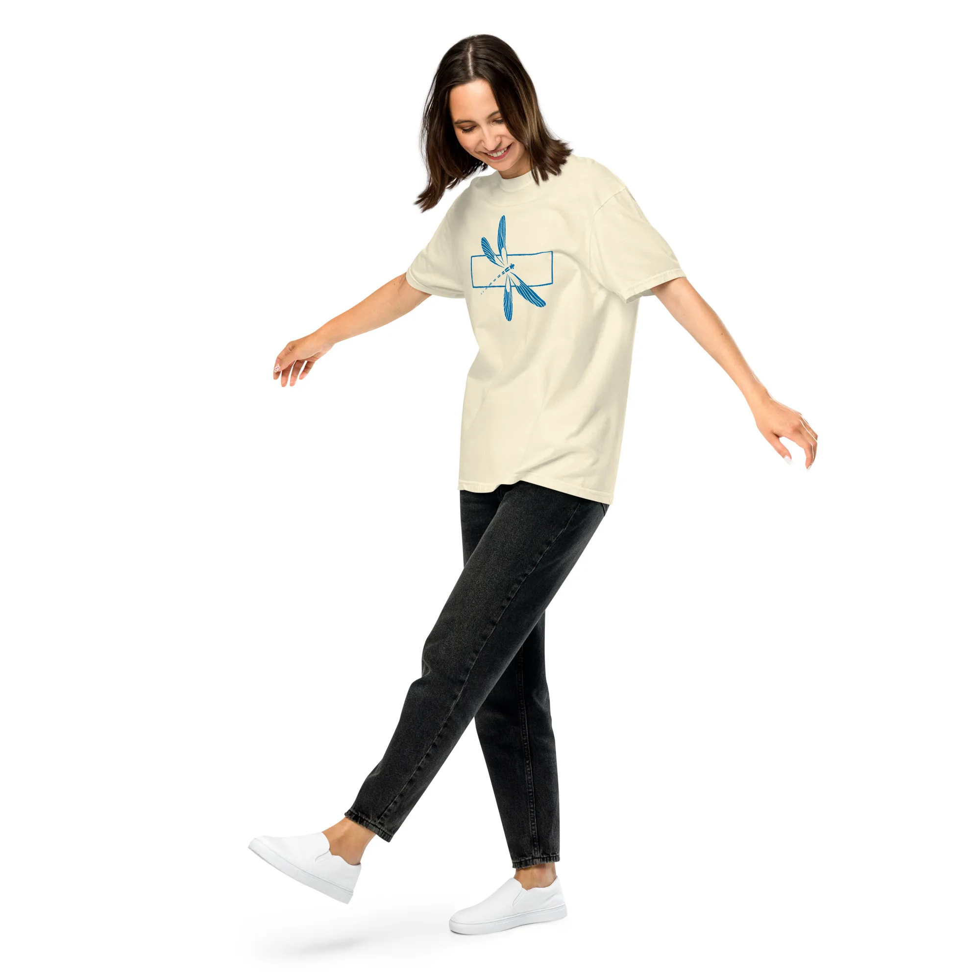 Dragonfly heavyweight t-shirt - Image 6