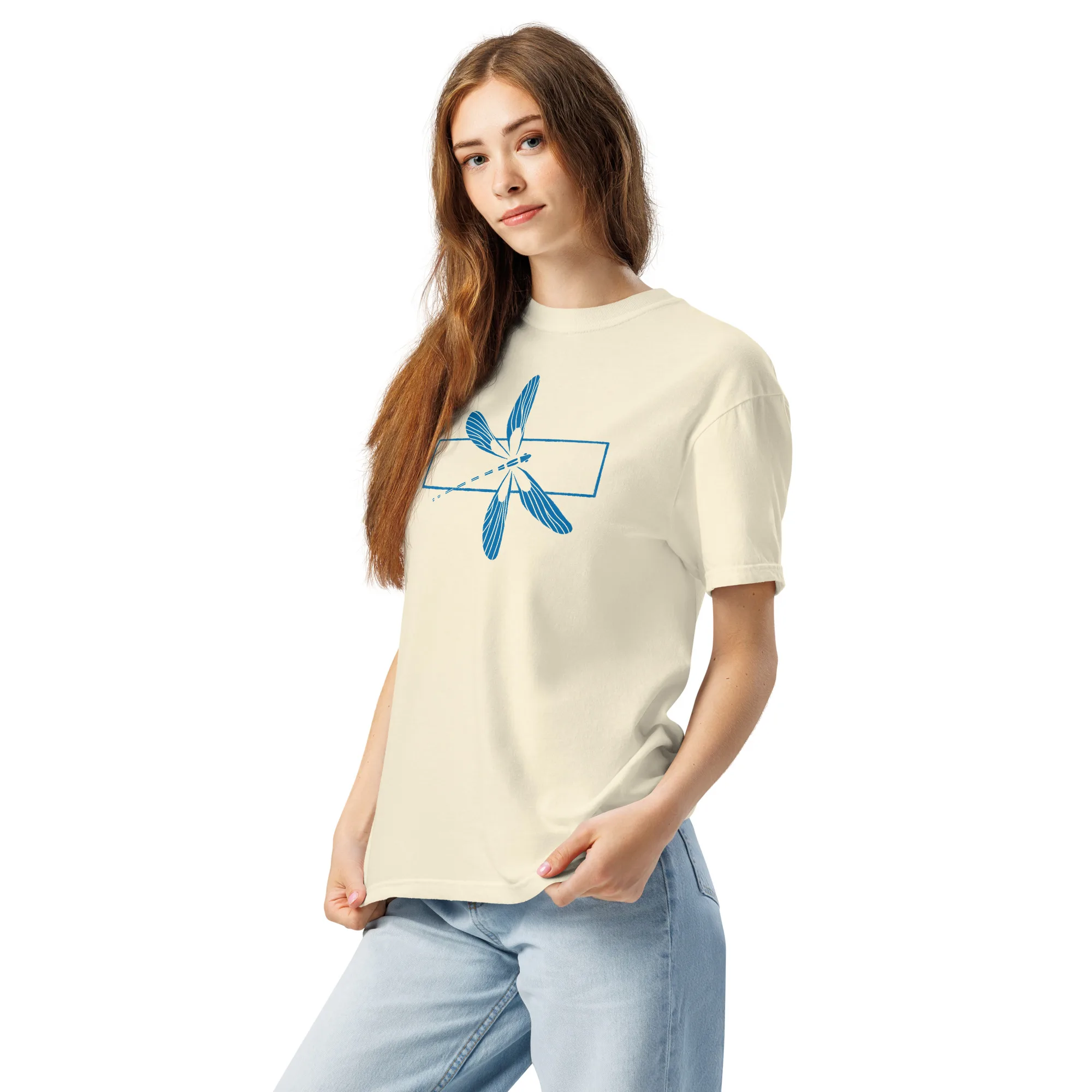 Dragonfly heavyweight t-shirt - Image 7