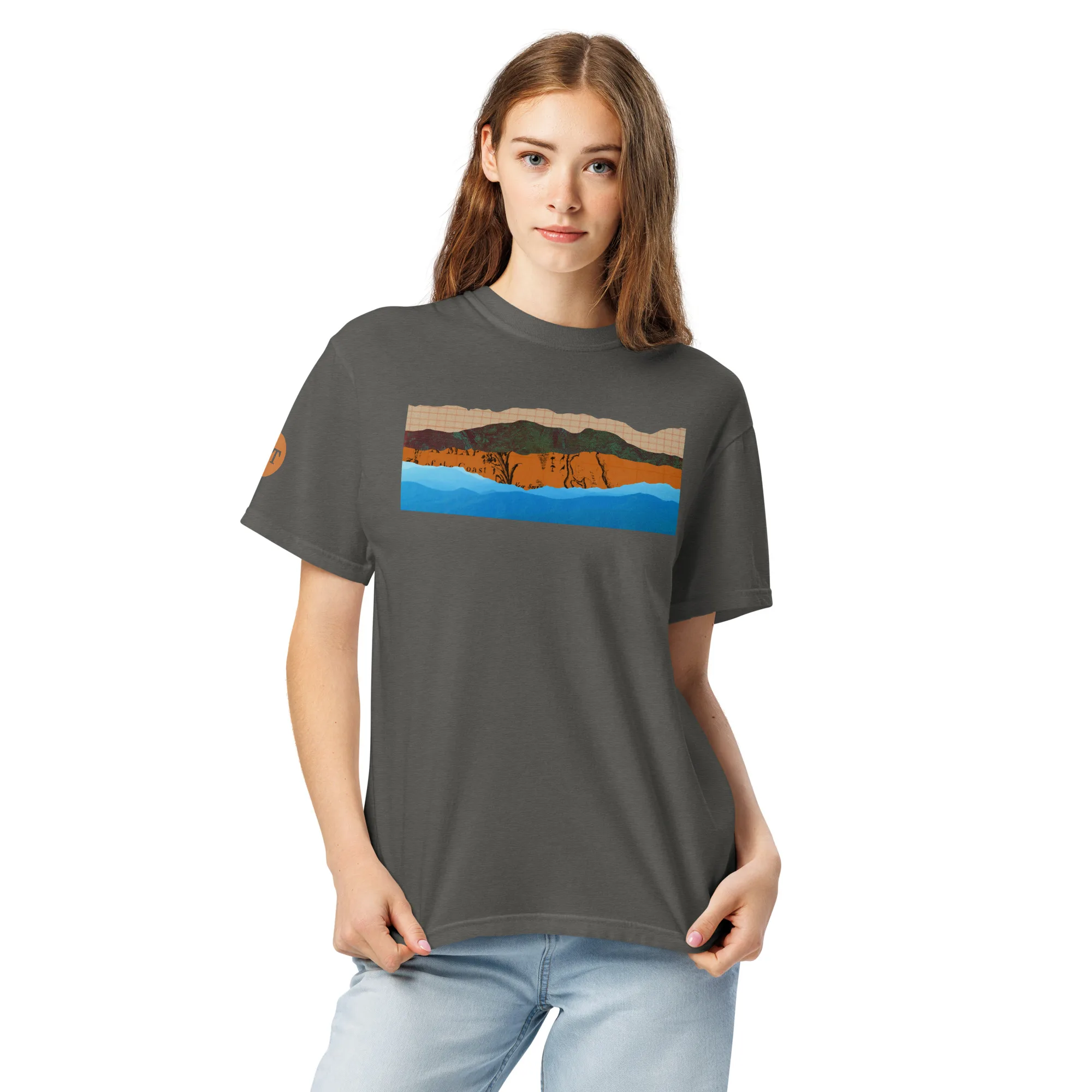 Ridge after ridge heavyweight t-shirt - Image 7