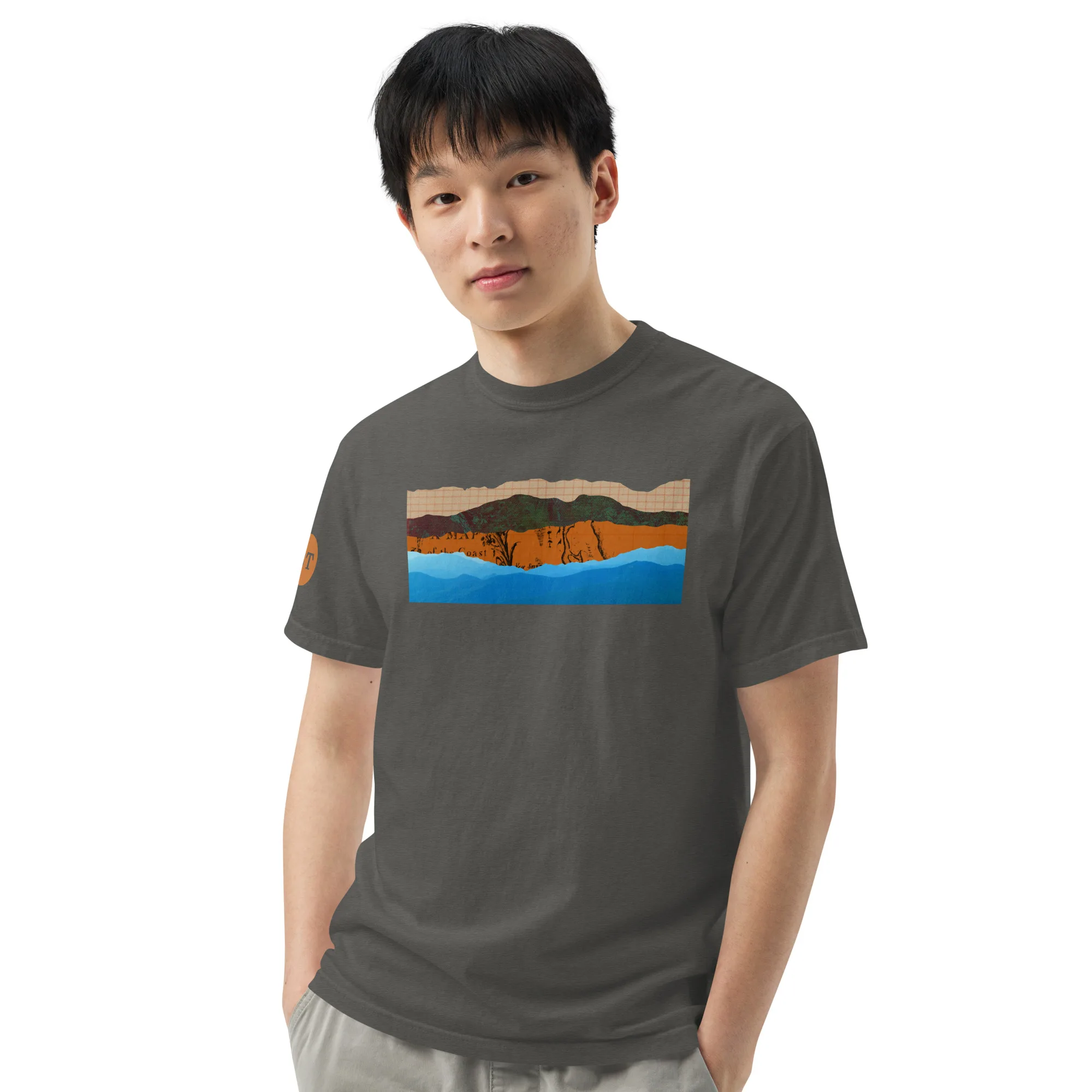 Ridge after ridge heavyweight t-shirt - Image 5