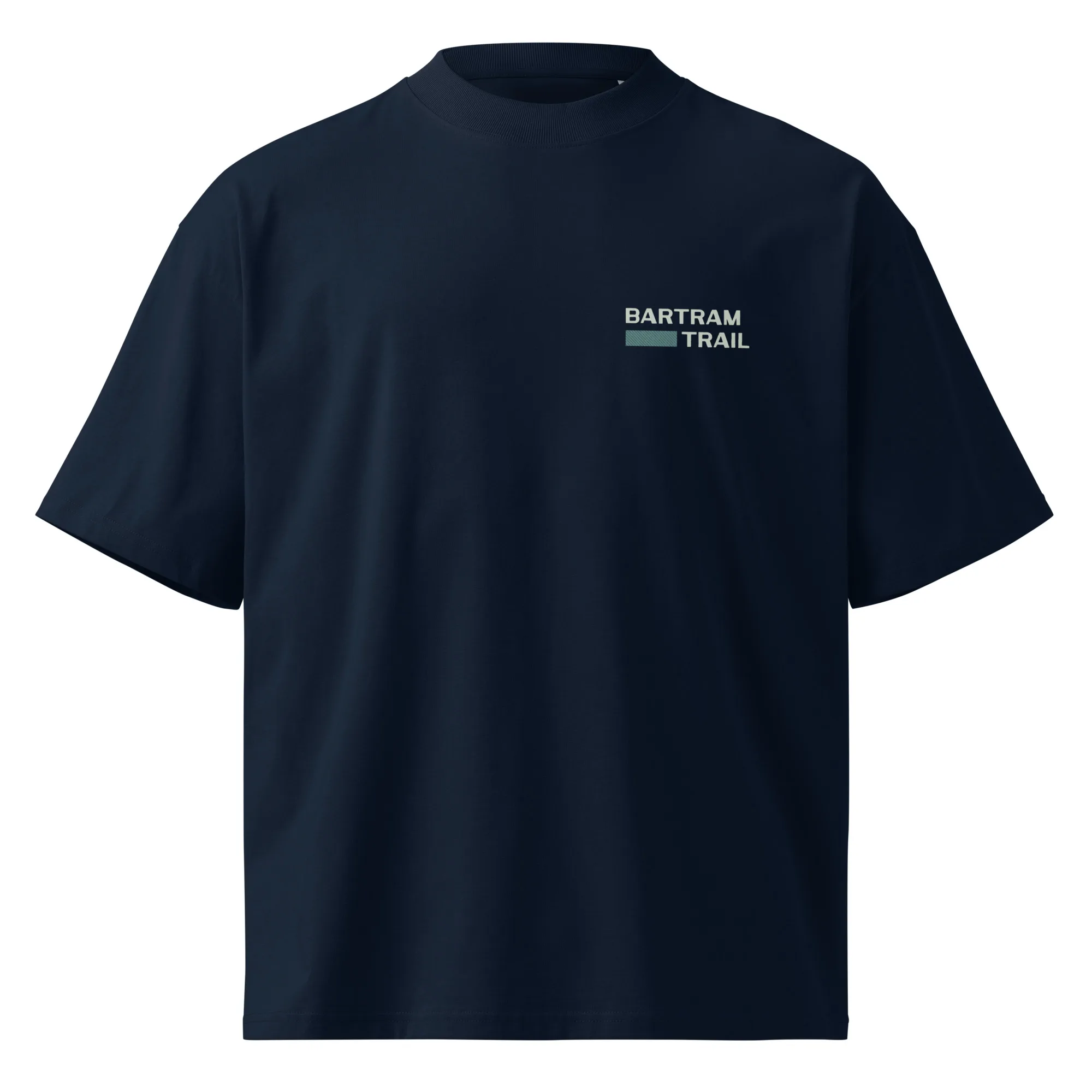 Outsider organic oversized high neck t-shirt - Image 2