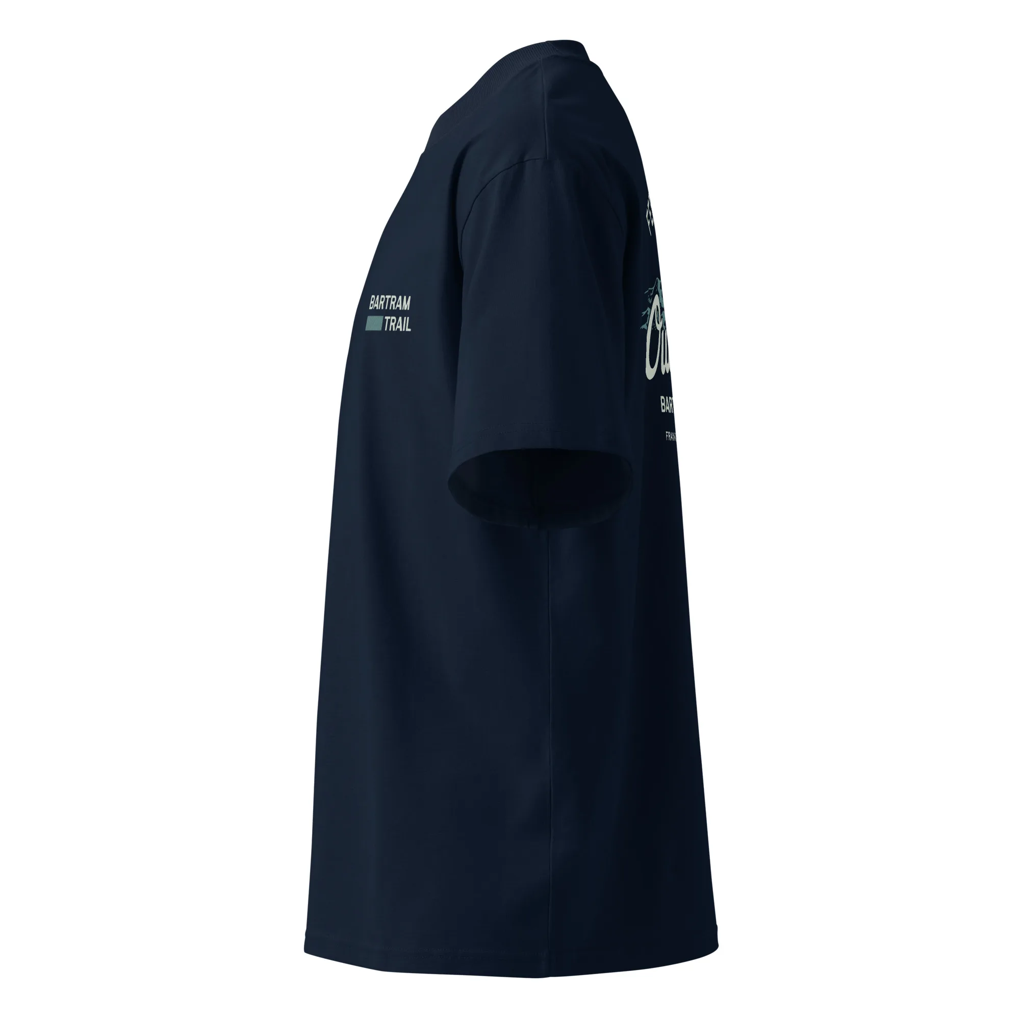 Outsider organic oversized high neck t-shirt - Image 3
