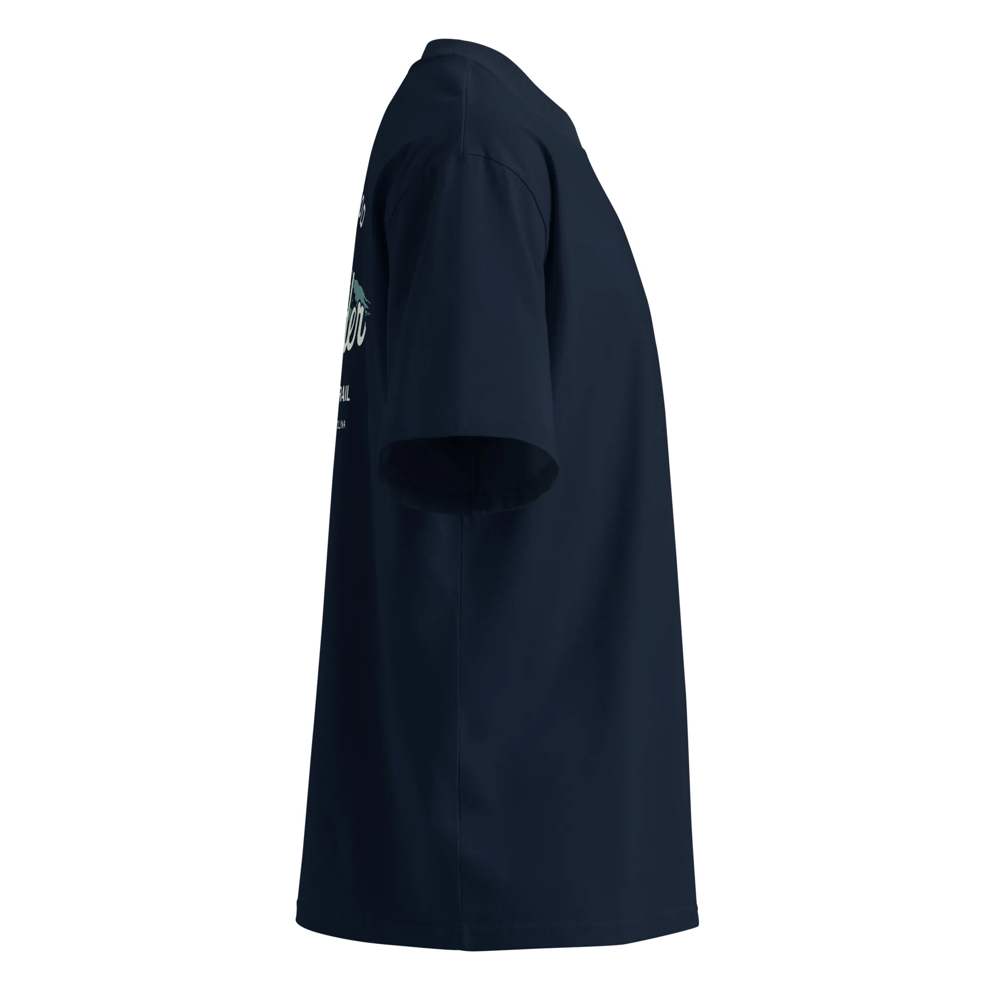 Outsider organic oversized high neck t-shirt - Image 4