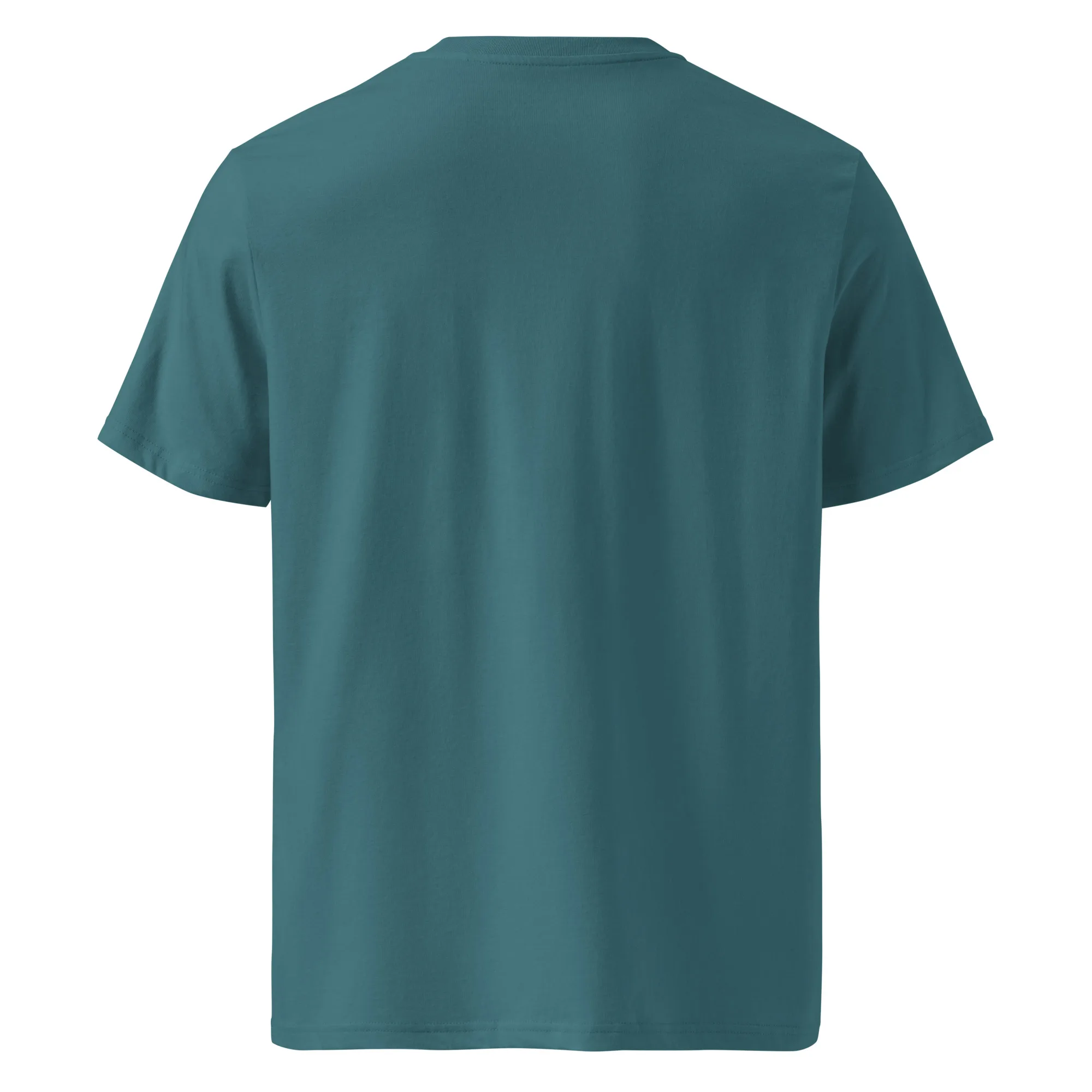 Unisex Lost in the Green organic ribbed neck t-shirt - Image 3