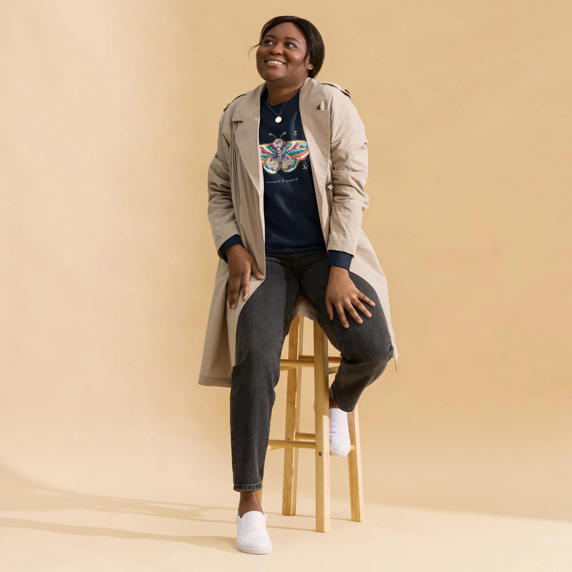 The Onward & Upward Premium Sweatshirt - Image 8