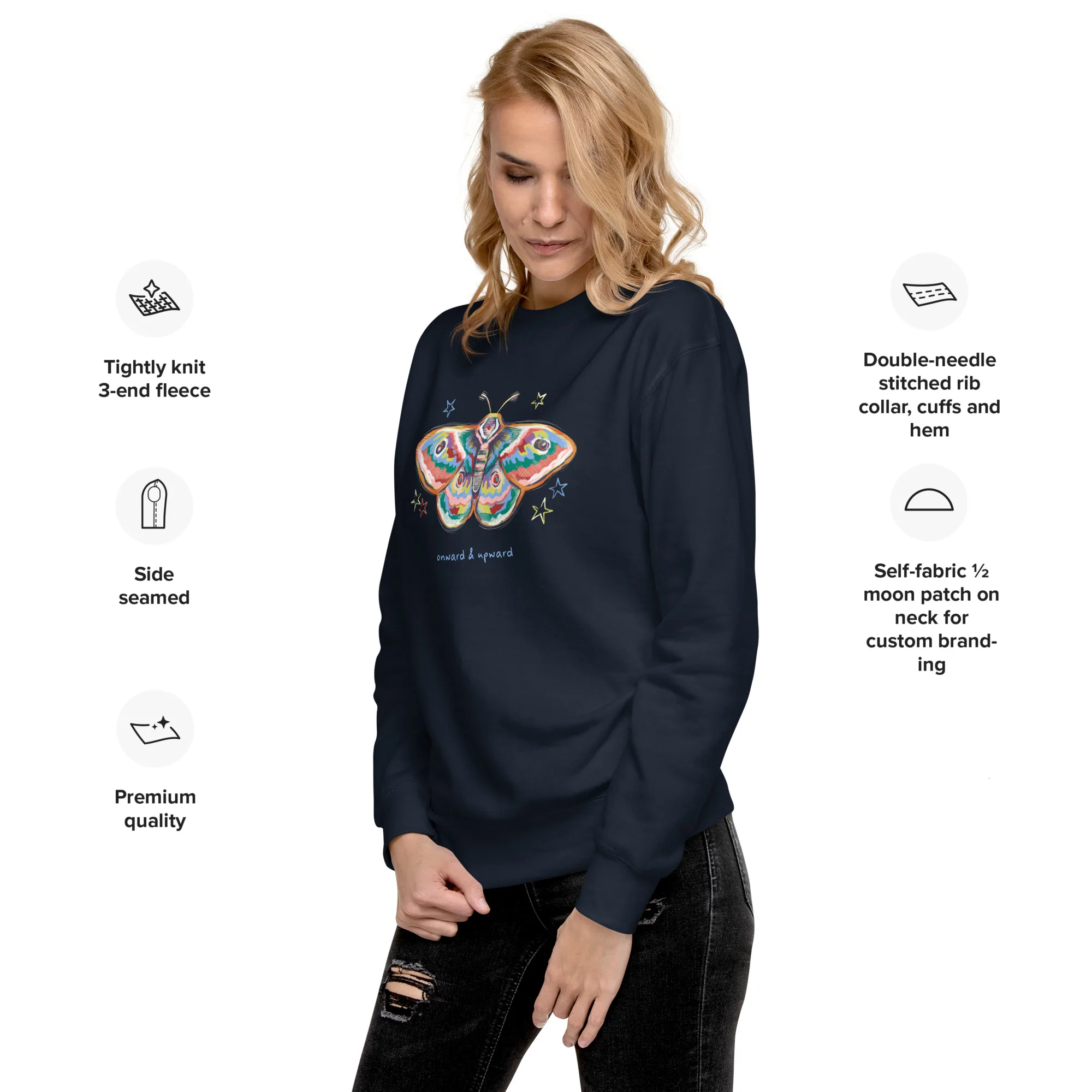 The Onward & Upward Premium Sweatshirt - Image 7